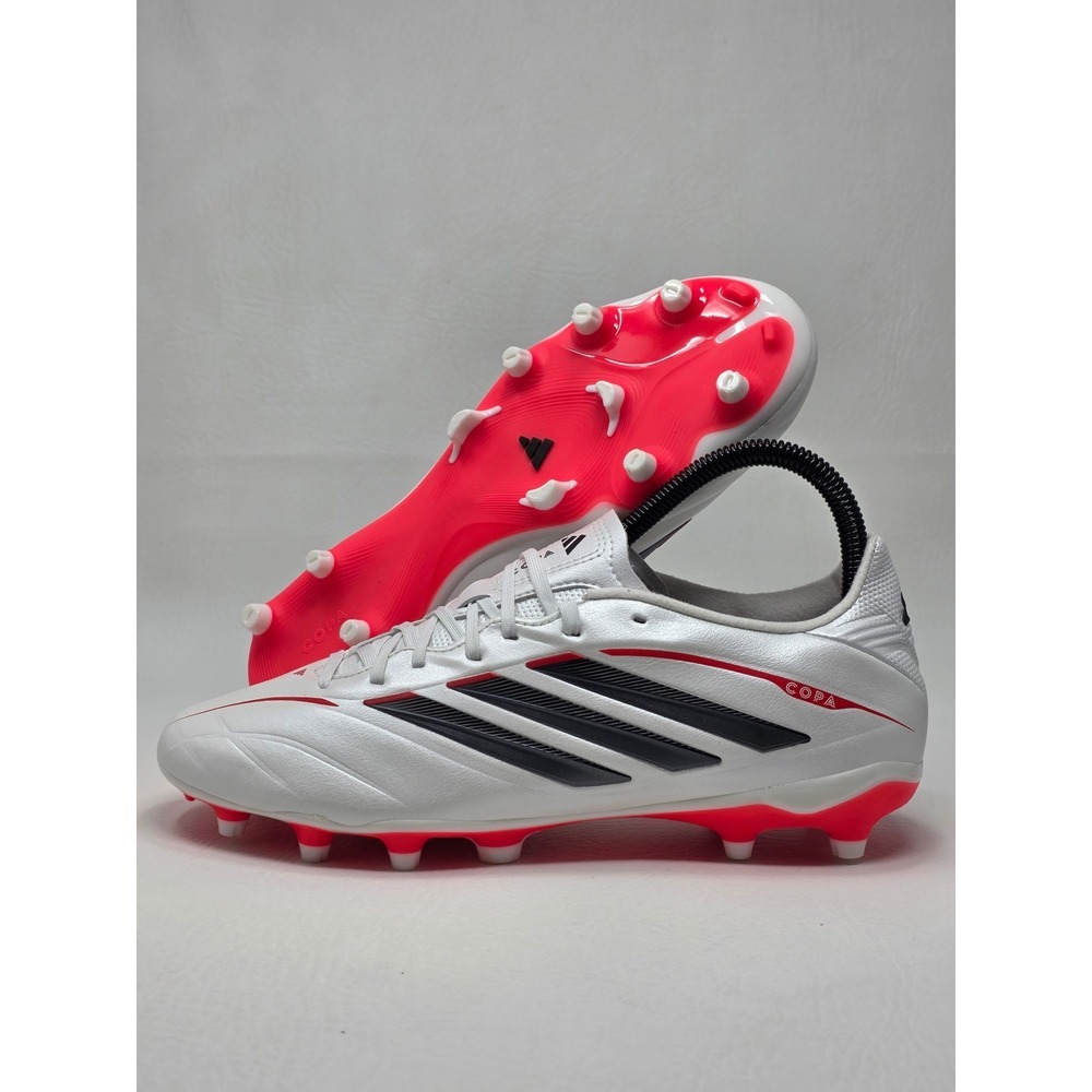 Adidas Copa Pure IV League Mens Soccer Cleats White Black Red JQ0484 Sz 6.5 NEW